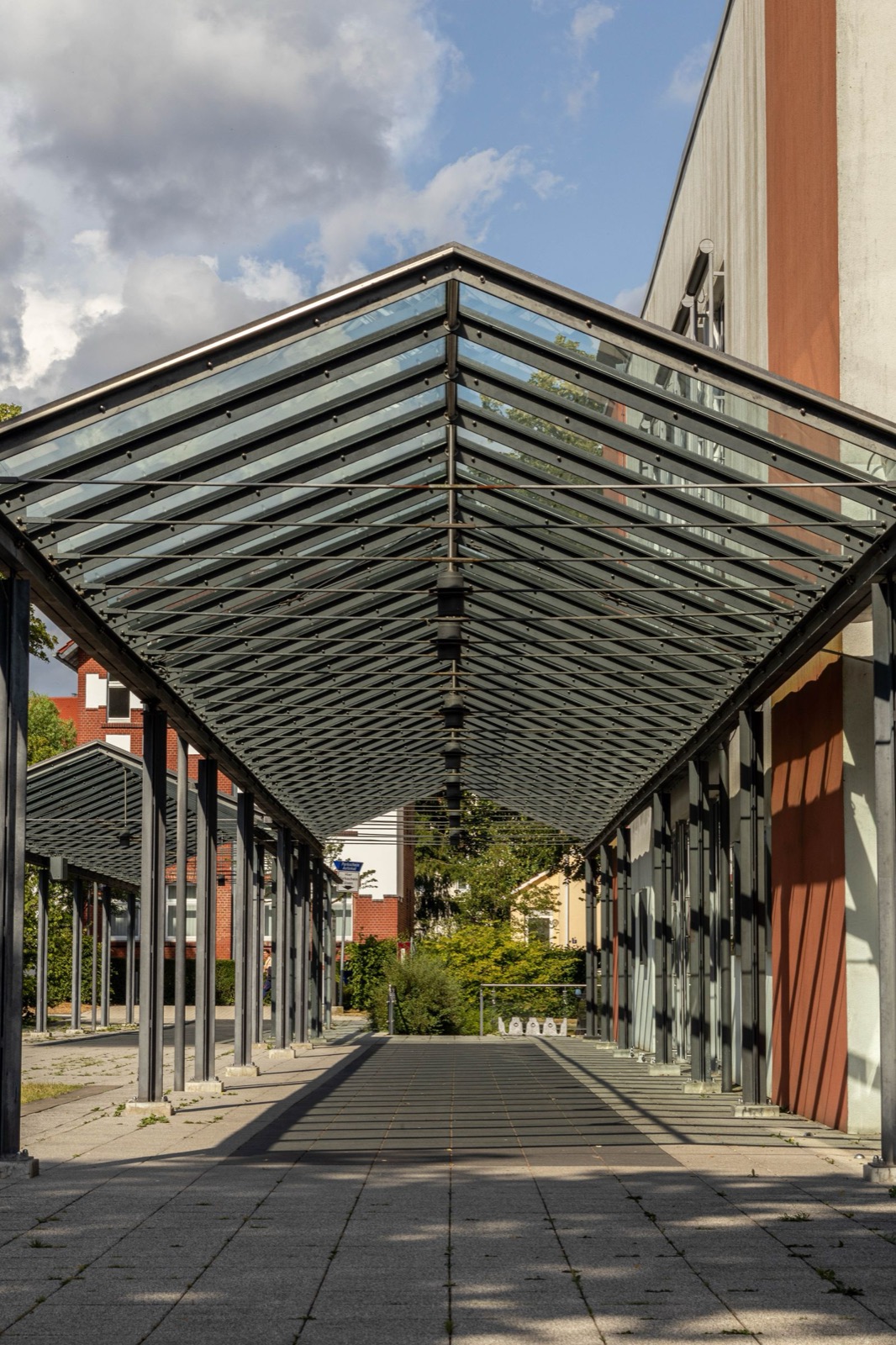 Glass Canopy — Entrance cover